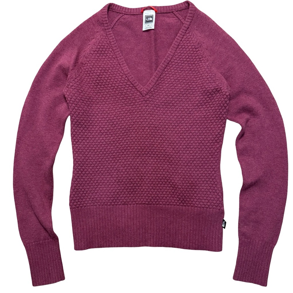 Women's V-Neck Sweater - Purple